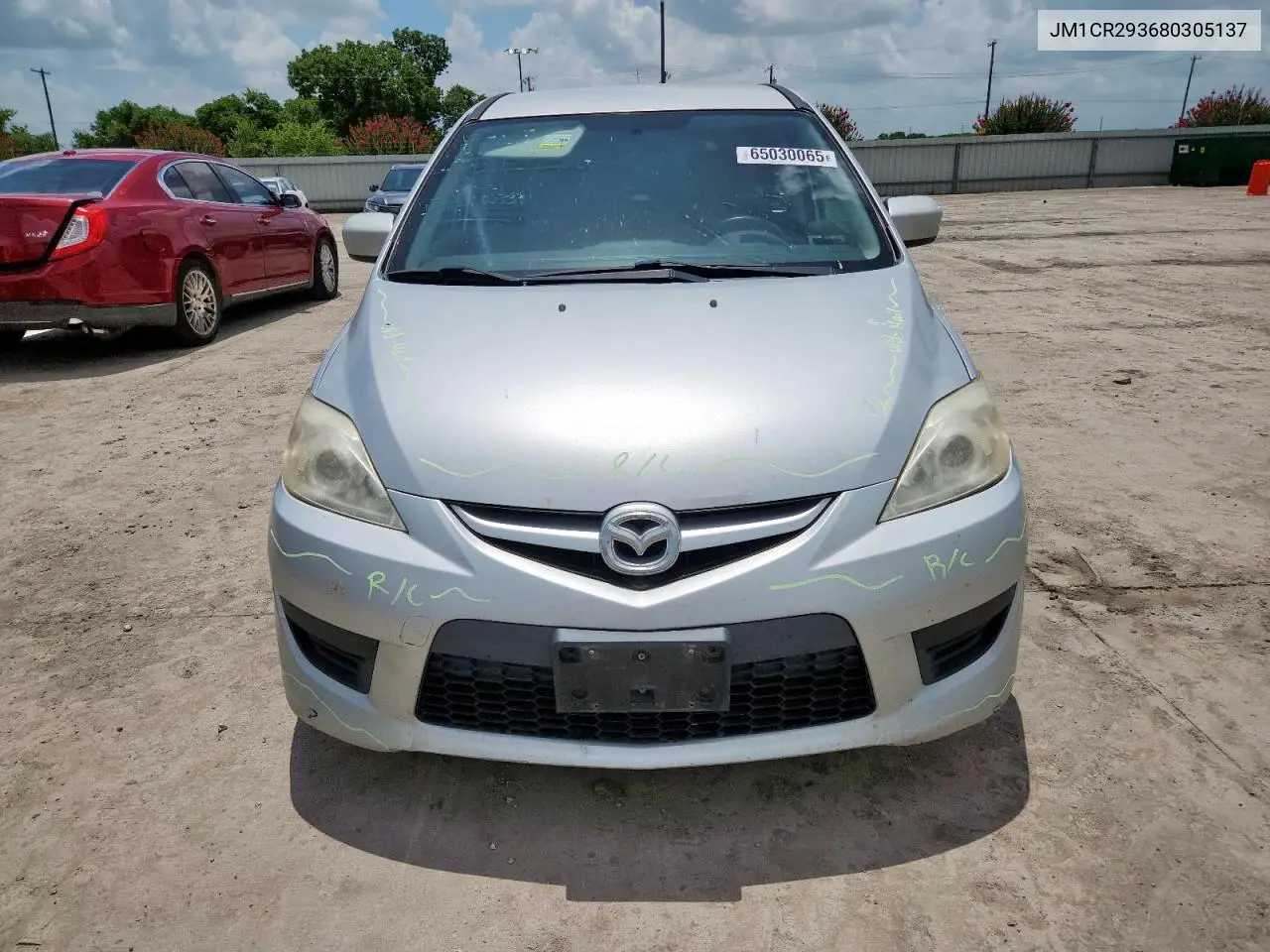 2008 Mazda 5 VIN: JM1CR293680305137 Lot: 65030065