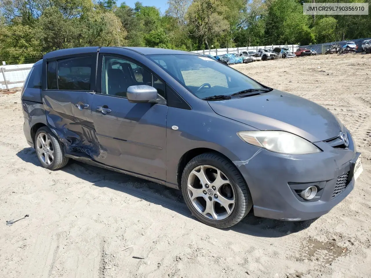 2009 Mazda 5 VIN: JM1CR29L790356910 Lot: 54738985