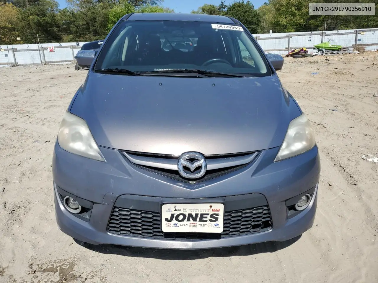 2009 Mazda 5 VIN: JM1CR29L790356910 Lot: 54738985
