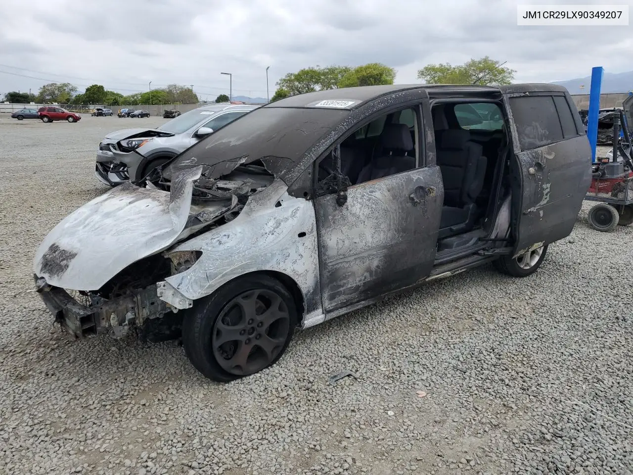 2009 Mazda 5 VIN: JM1CR29LX90349207 Lot: 55391915