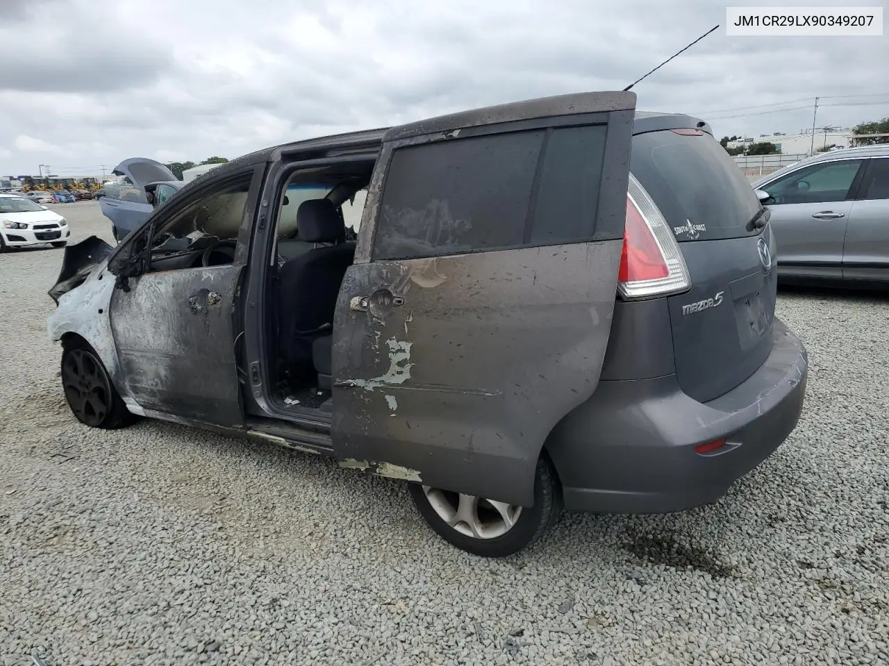 2009 Mazda 5 VIN: JM1CR29LX90349207 Lot: 55391915