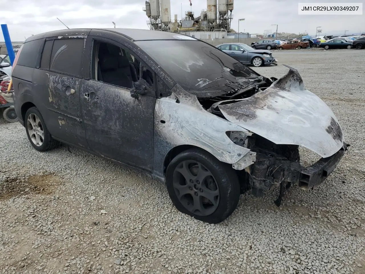 2009 Mazda 5 VIN: JM1CR29LX90349207 Lot: 55391915