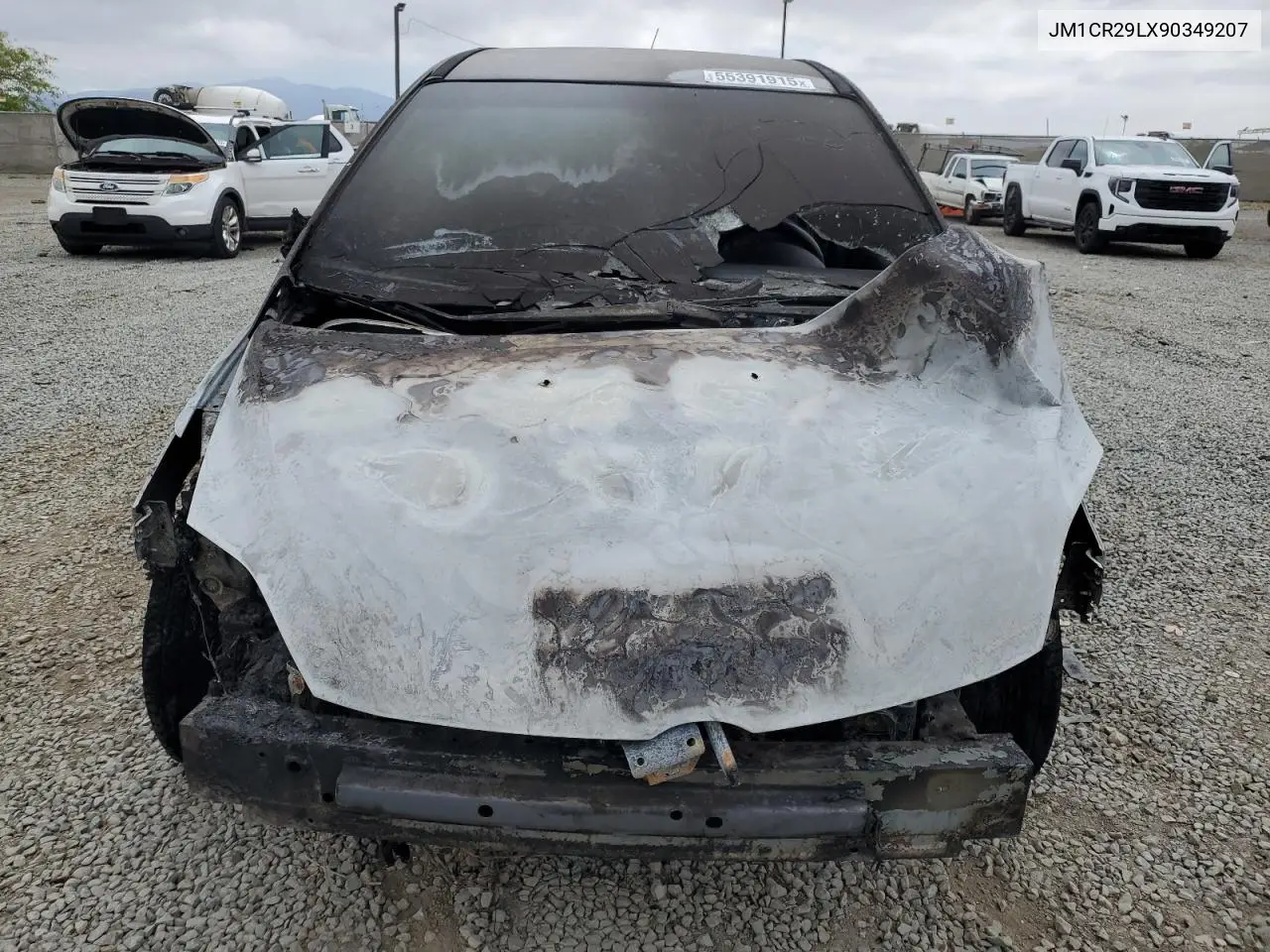 2009 Mazda 5 VIN: JM1CR29LX90349207 Lot: 55391915