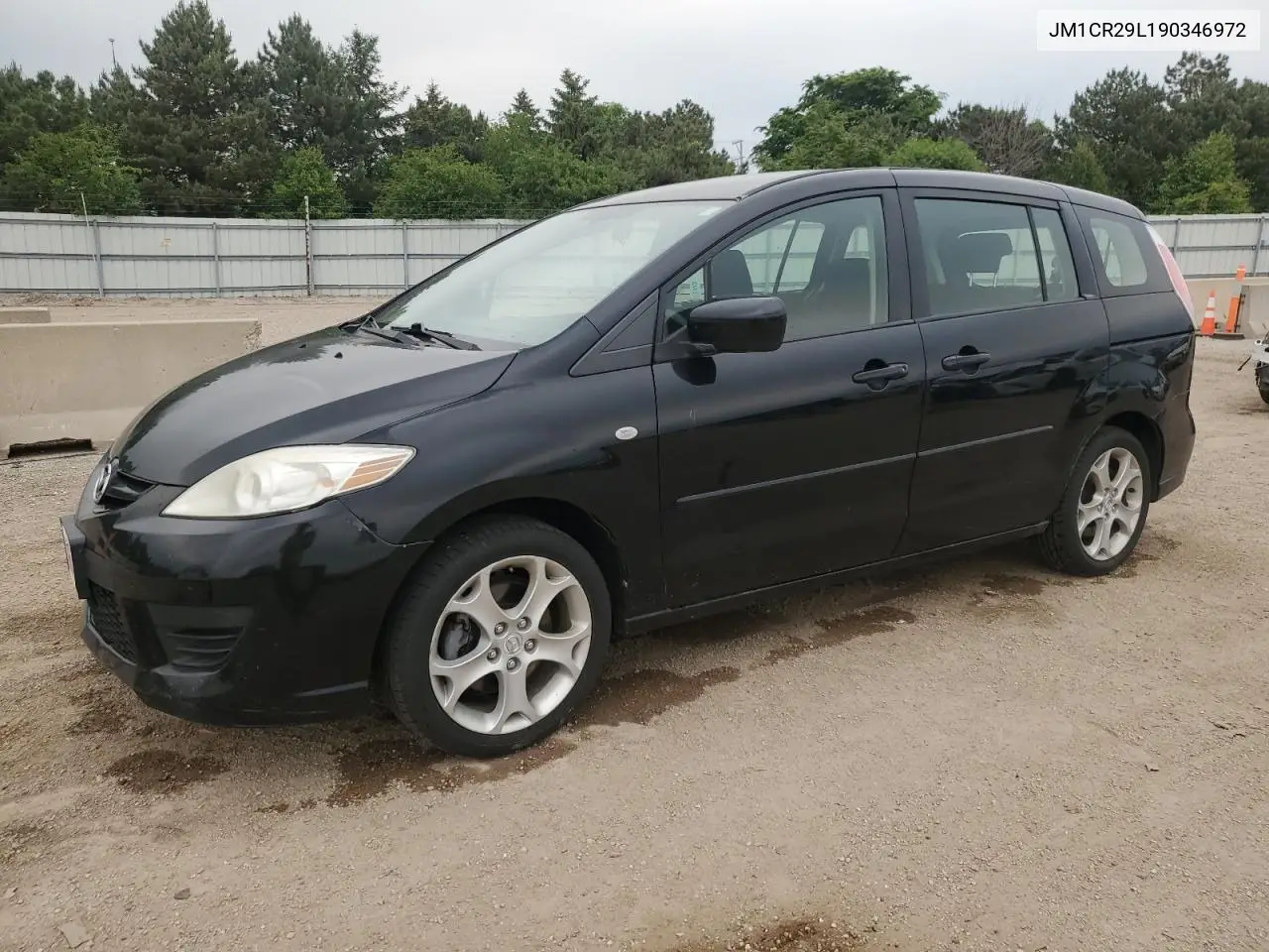 2009 Mazda 5 VIN: JM1CR29L190346972 Lot: 59111285