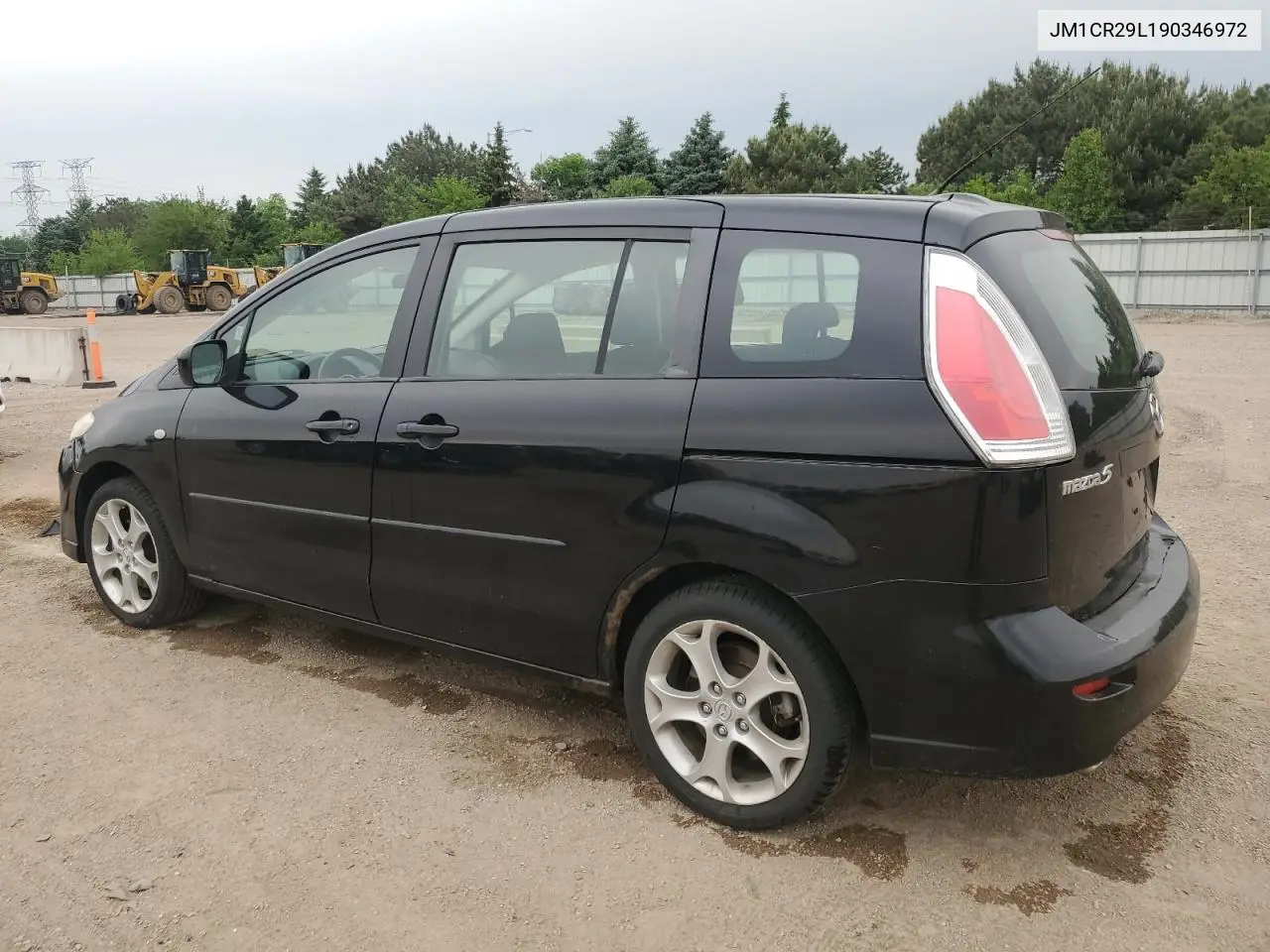 2009 Mazda 5 VIN: JM1CR29L190346972 Lot: 59111285