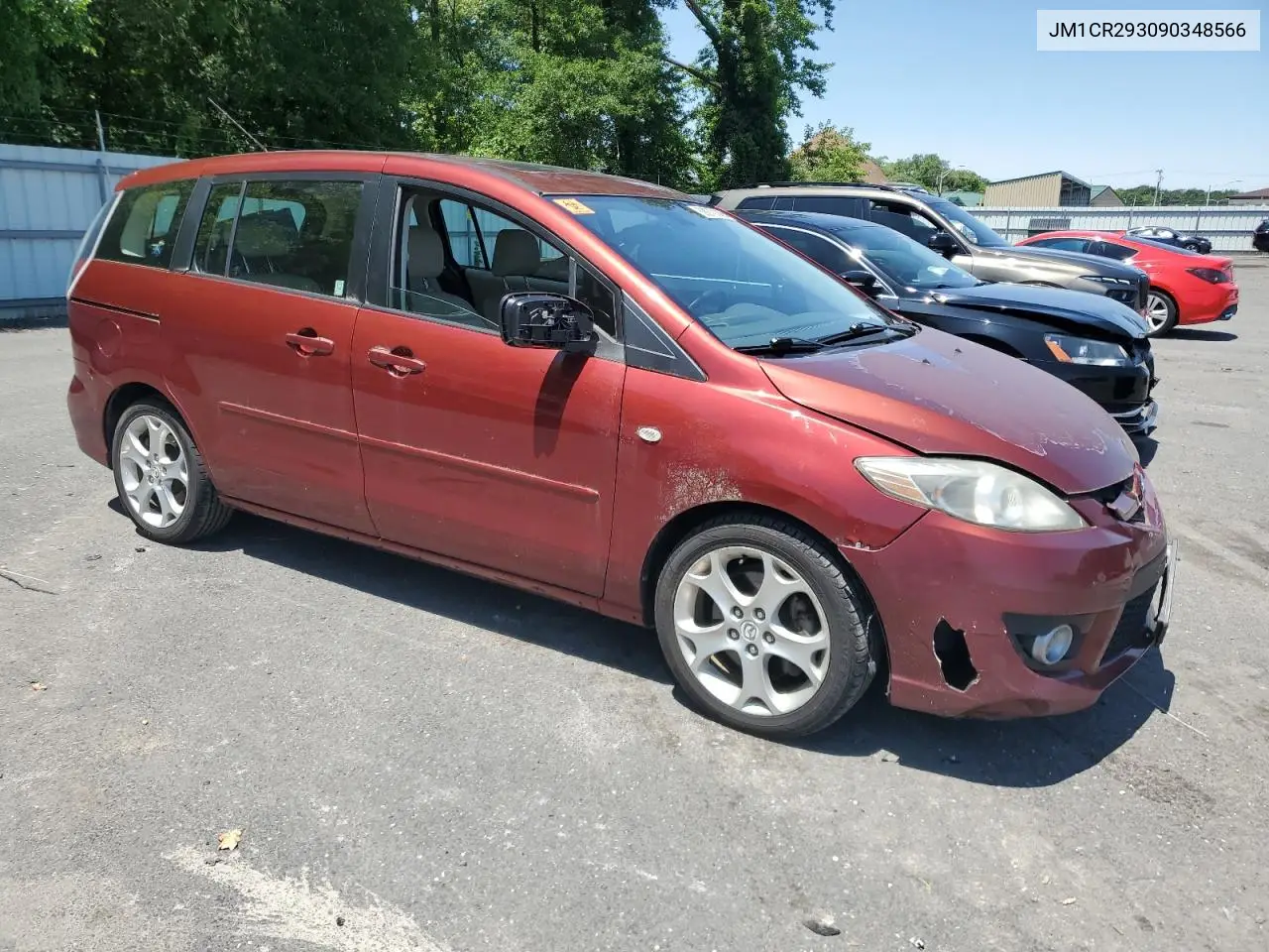 2009 Mazda 5 VIN: JM1CR293090348566 Lot: 59270145