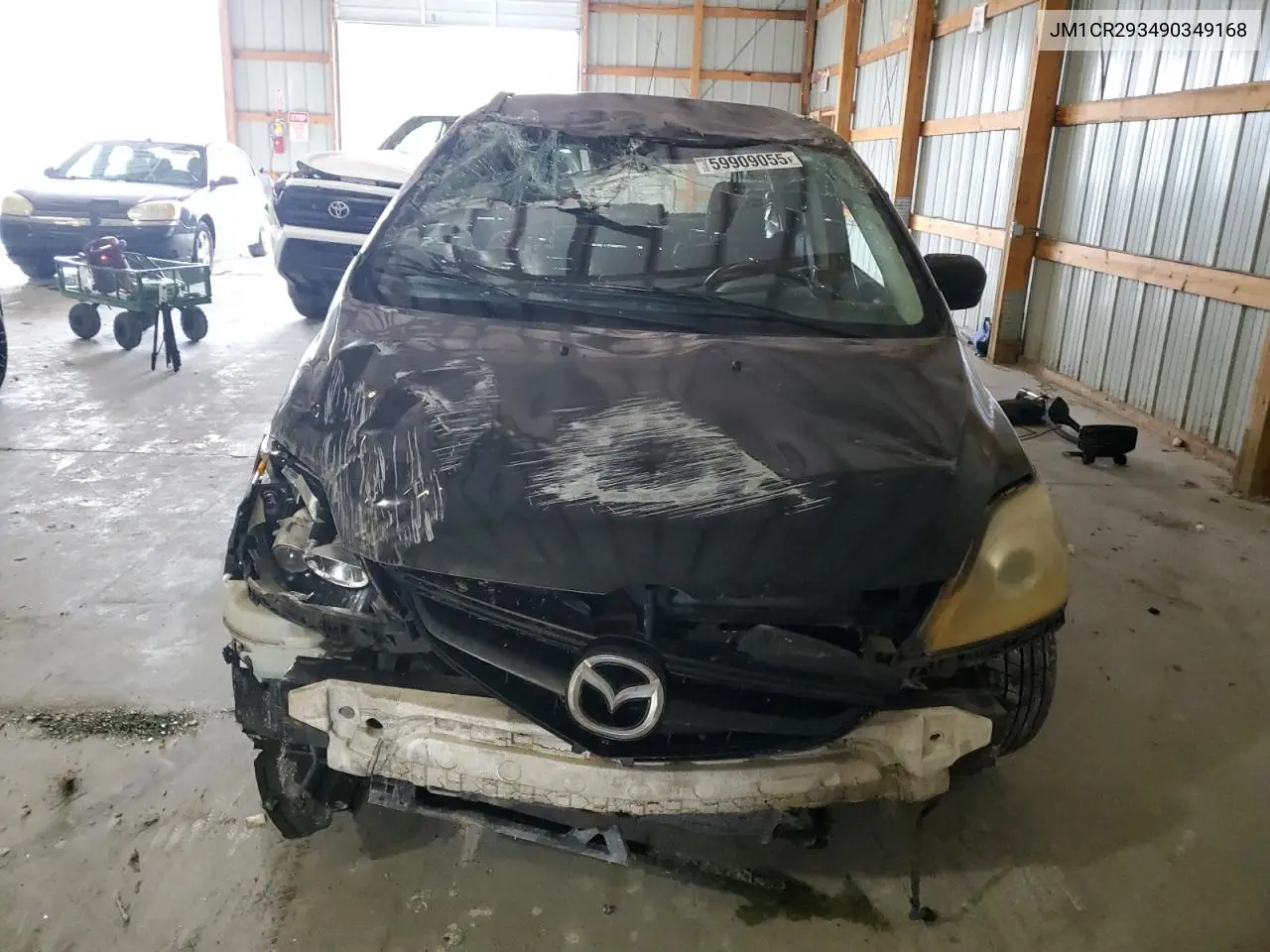 2009 Mazda 5 VIN: JM1CR293490349168 Lot: 59909055