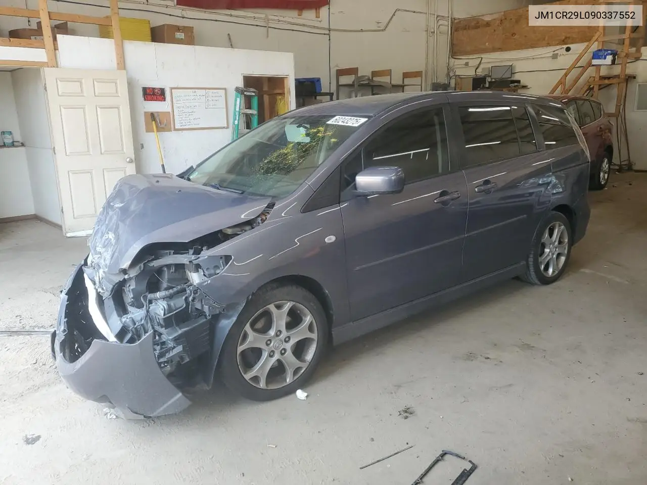 2009 Mazda 5 VIN: JM1CR29L090337552 Lot: 60243275