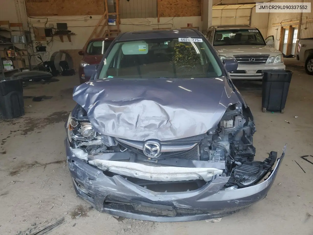 2009 Mazda 5 VIN: JM1CR29L090337552 Lot: 60243275