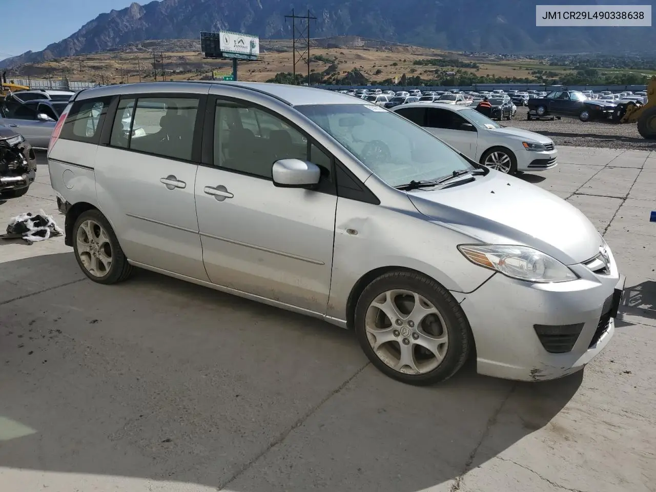 2009 Mazda 5 VIN: JM1CR29L490338638 Lot: 61447775