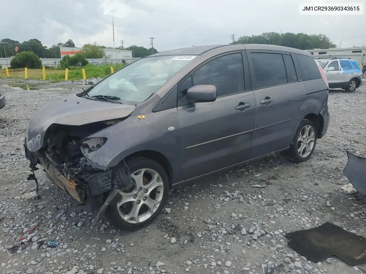 2009 Mazda 5 VIN: JM1CR293690343615 Lot: 61668945