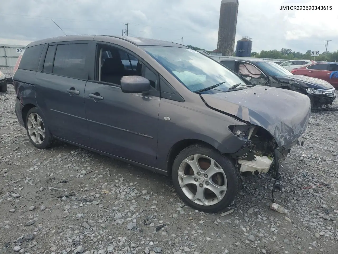 2009 Mazda 5 VIN: JM1CR293690343615 Lot: 61668945
