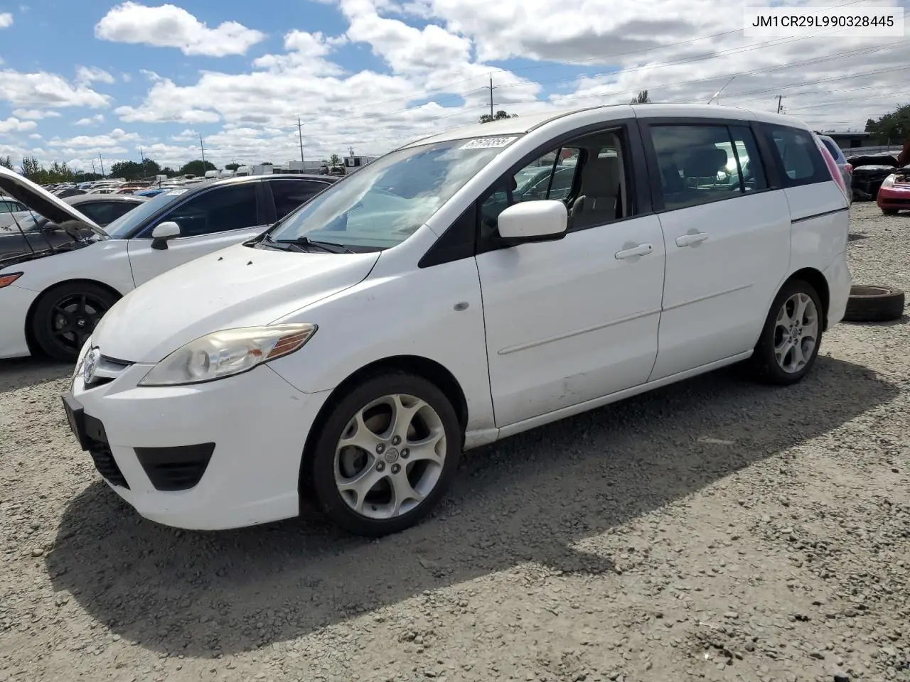 2009 Mazda 5 VIN: JM1CR29L990328445 Lot: 62610355