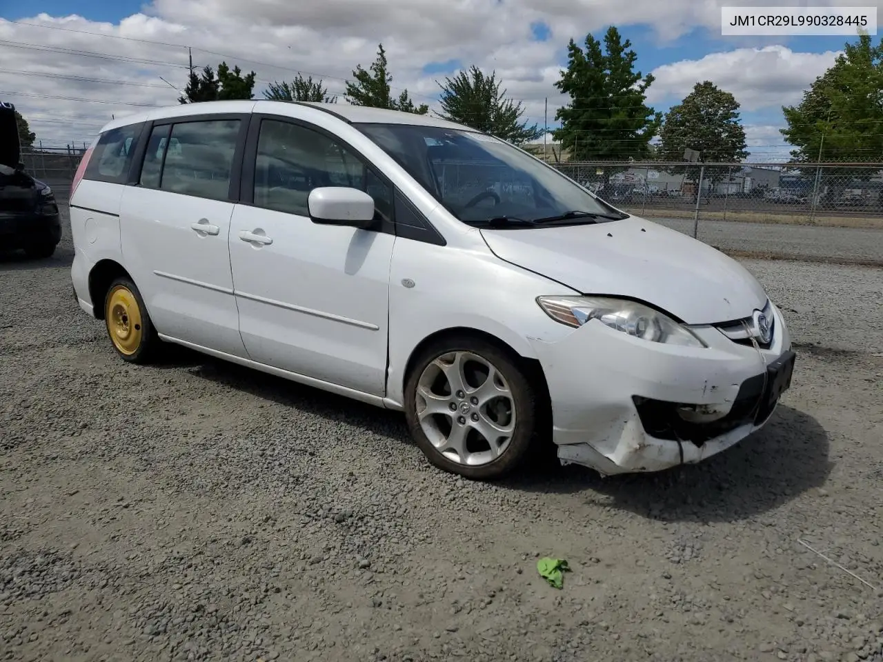 2009 Mazda 5 VIN: JM1CR29L990328445 Lot: 62610355