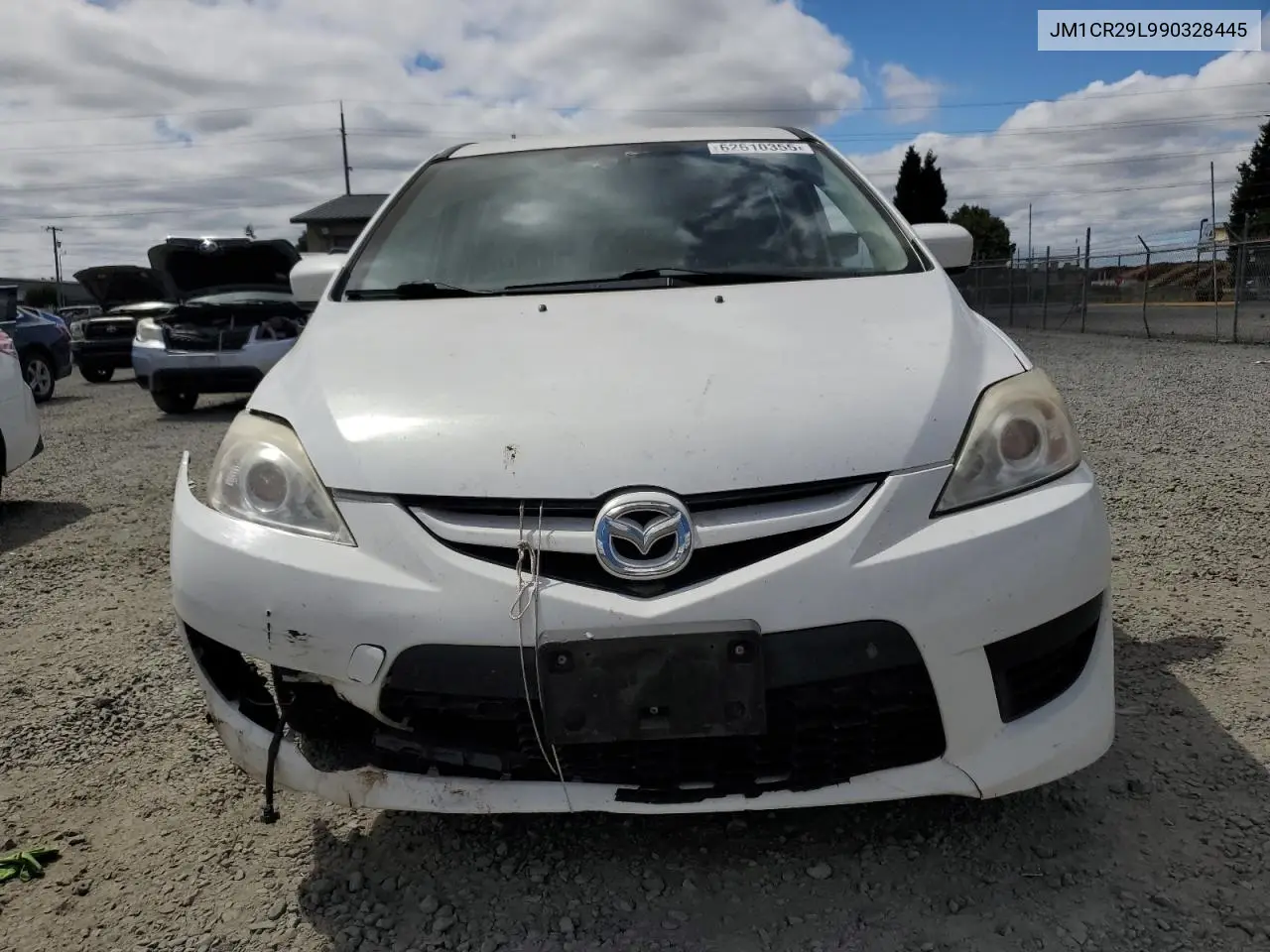 2009 Mazda 5 VIN: JM1CR29L990328445 Lot: 62610355