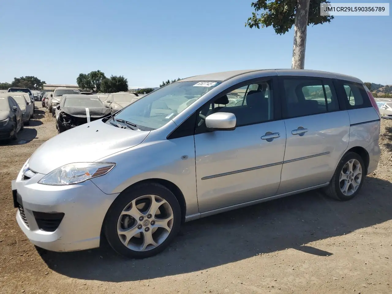 2009 Mazda 5 VIN: JM1CR29L590356789 Lot: 63637145