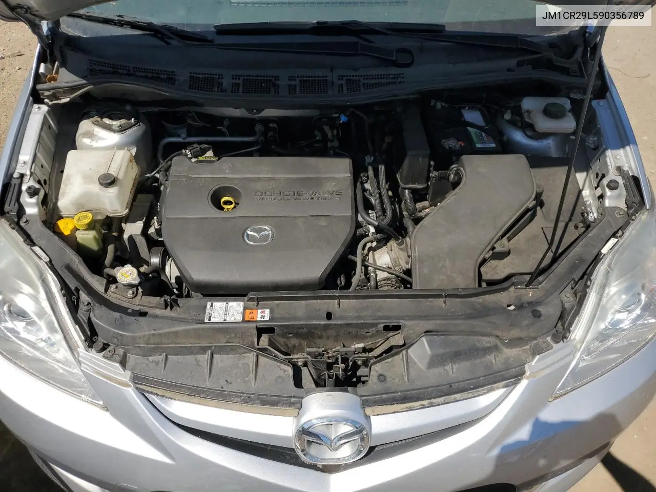 2009 Mazda 5 VIN: JM1CR29L590356789 Lot: 63637145