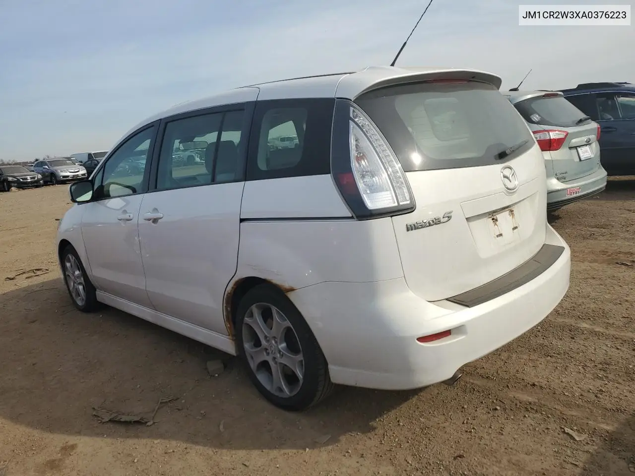 2010 Mazda 5 VIN: JM1CR2W3XA0376223 Lot: 52942835