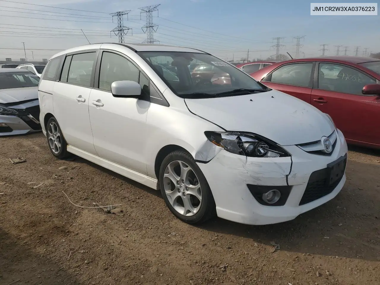 2010 Mazda 5 VIN: JM1CR2W3XA0376223 Lot: 52942835