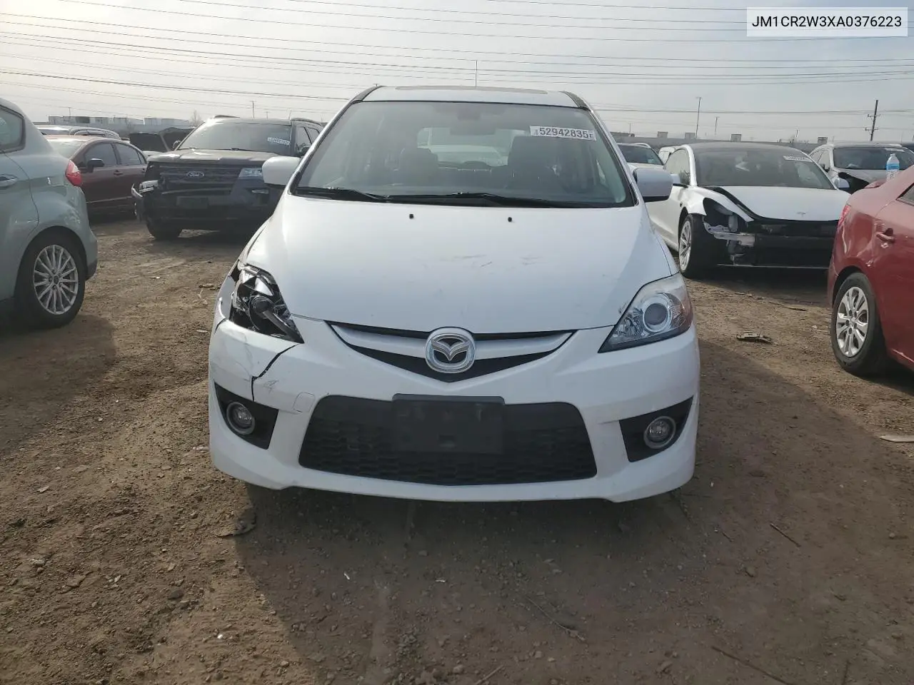 2010 Mazda 5 VIN: JM1CR2W3XA0376223 Lot: 52942835