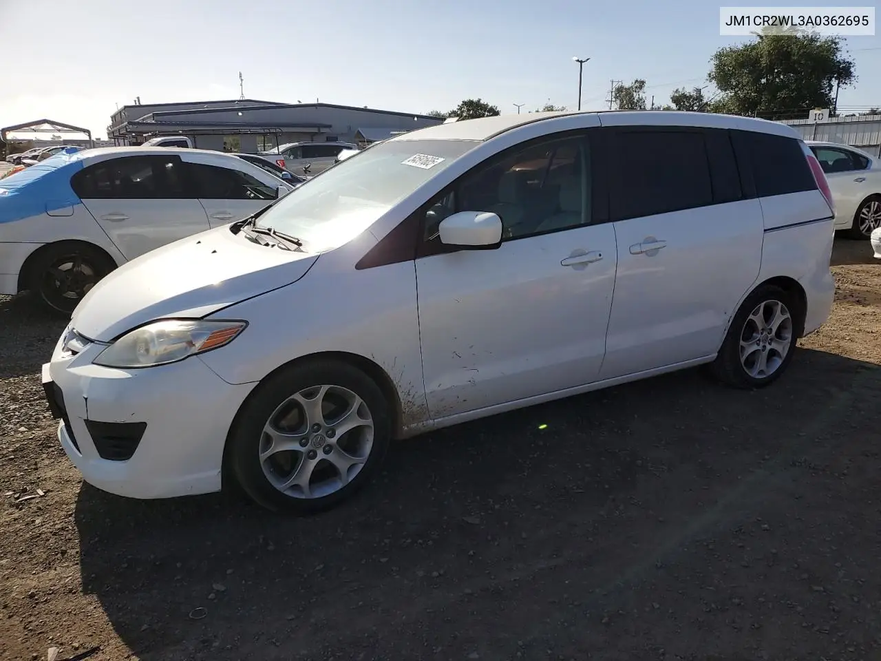 2010 Mazda 5 VIN: JM1CR2WL3A0362695 Lot: 54591605