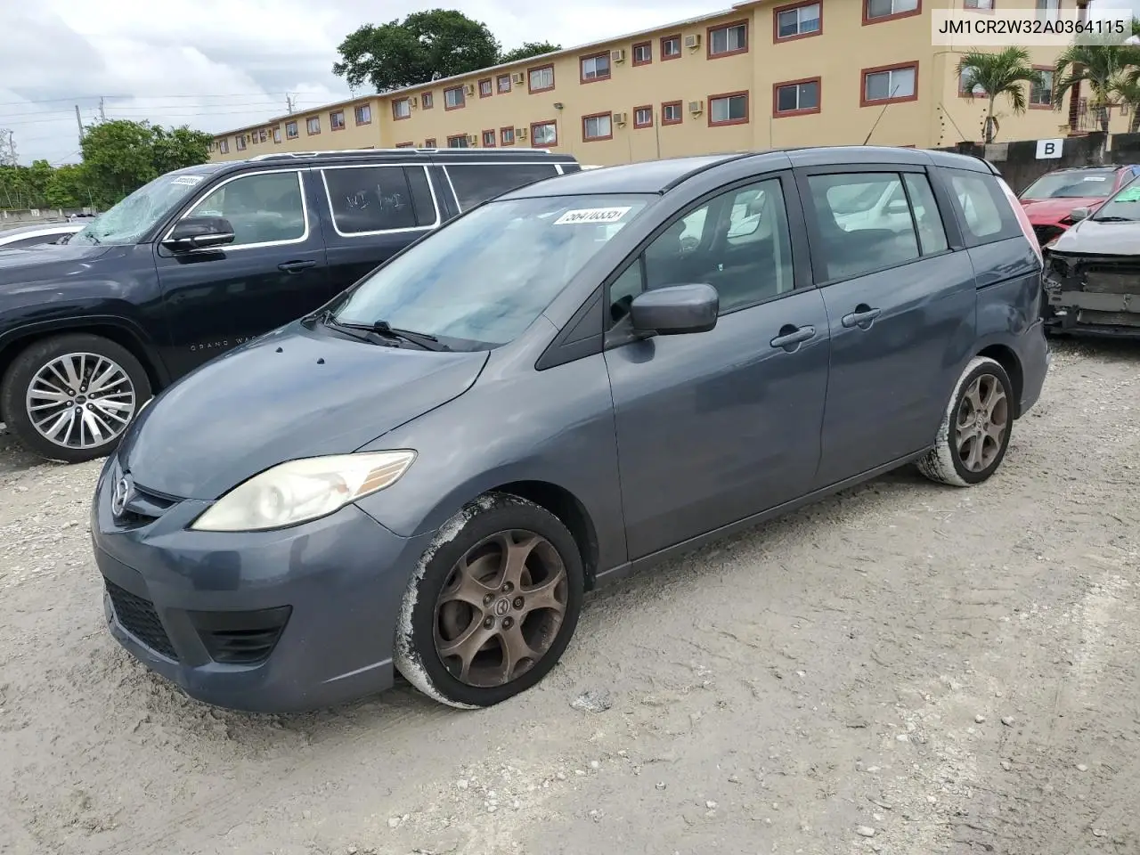 2010 Mazda 5 VIN: JM1CR2W32A0364115 Lot: 56470335