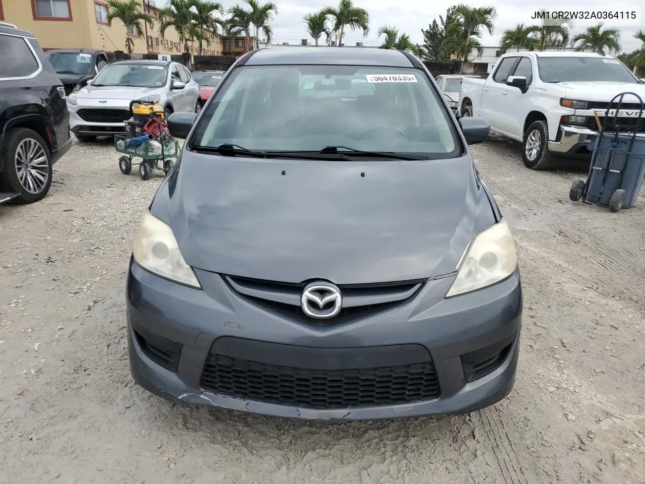 2010 Mazda 5 VIN: JM1CR2W32A0364115 Lot: 56470335