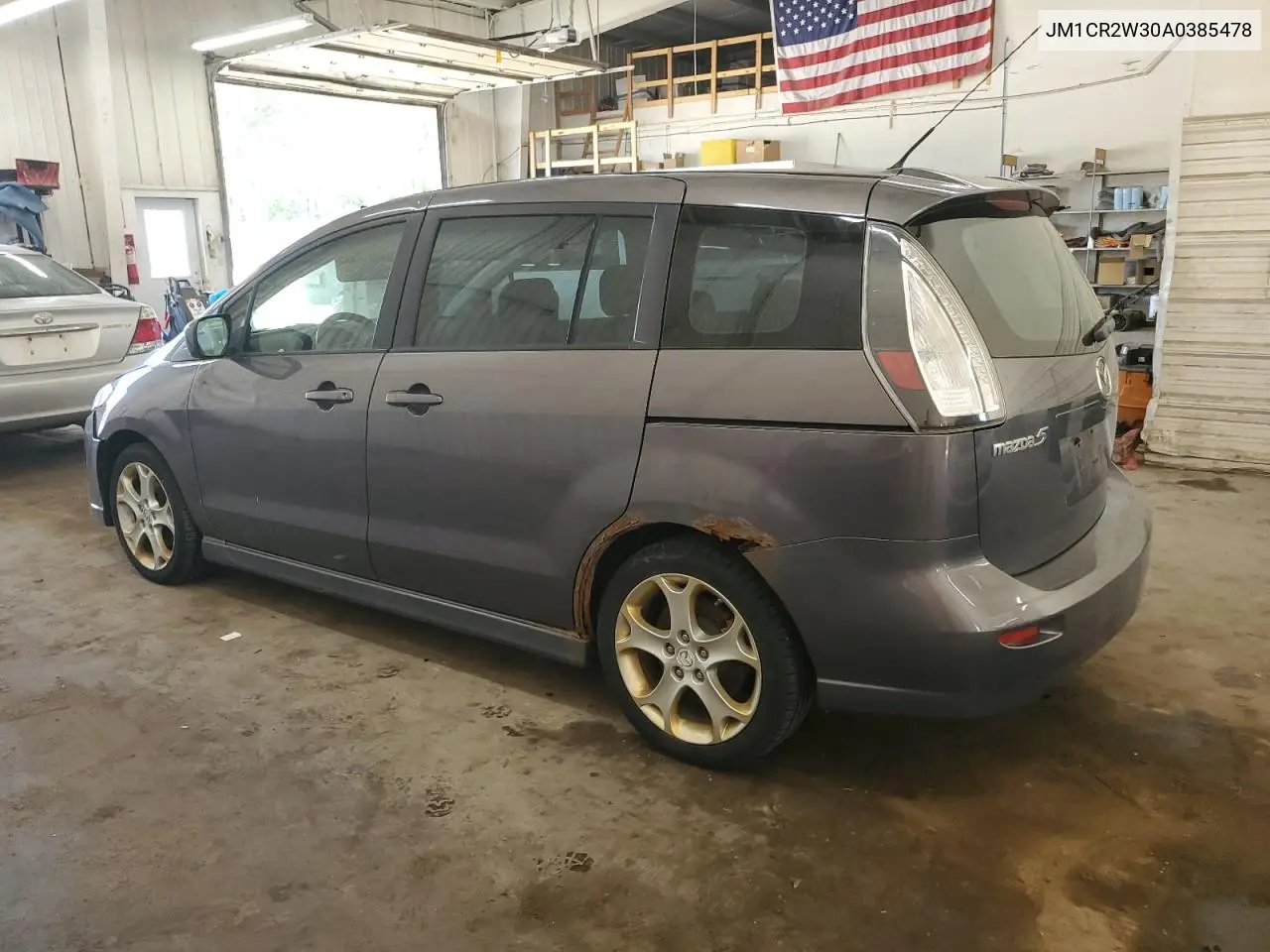 2010 Mazda 5 VIN: JM1CR2W30A0385478 Lot: 56887585