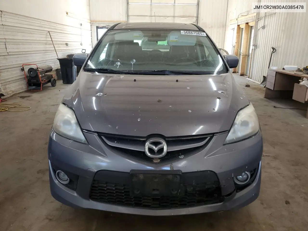 2010 Mazda 5 VIN: JM1CR2W30A0385478 Lot: 56887585