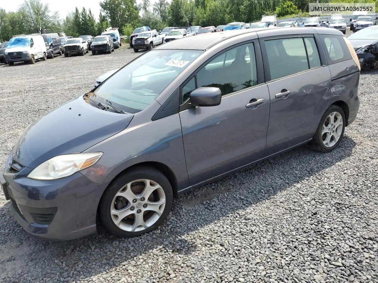 2010 Mazda 5 VIN: JM1CR2WL3A0362552 Lot: 59423575