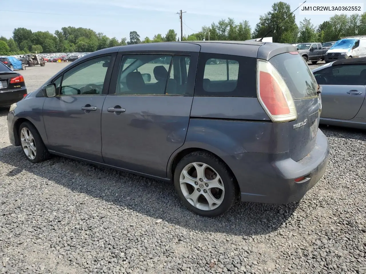 2010 Mazda 5 VIN: JM1CR2WL3A0362552 Lot: 59423575