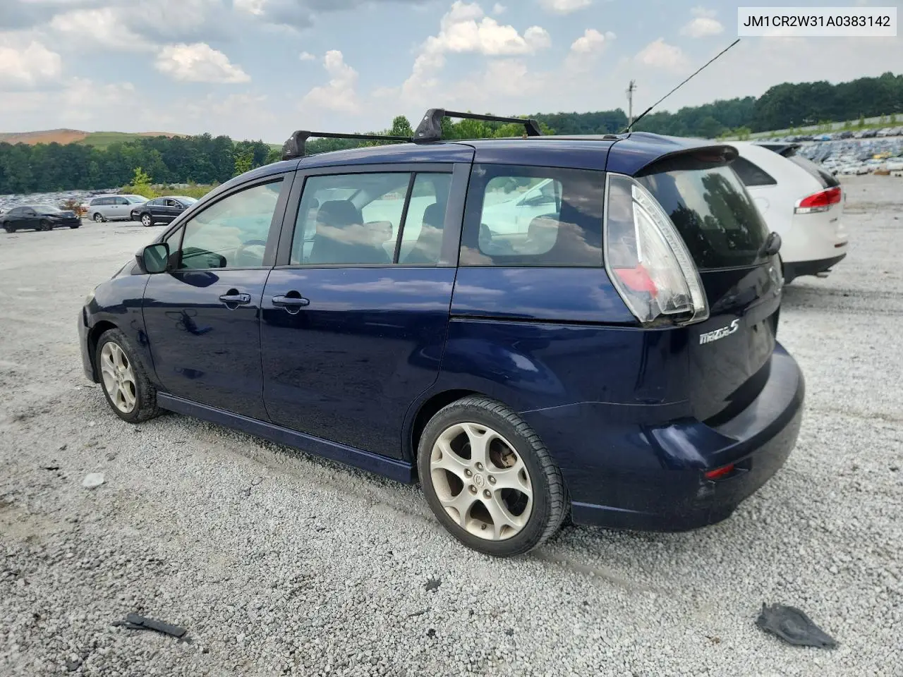 2010 Mazda 5 VIN: JM1CR2W31A0383142 Lot: 60788505