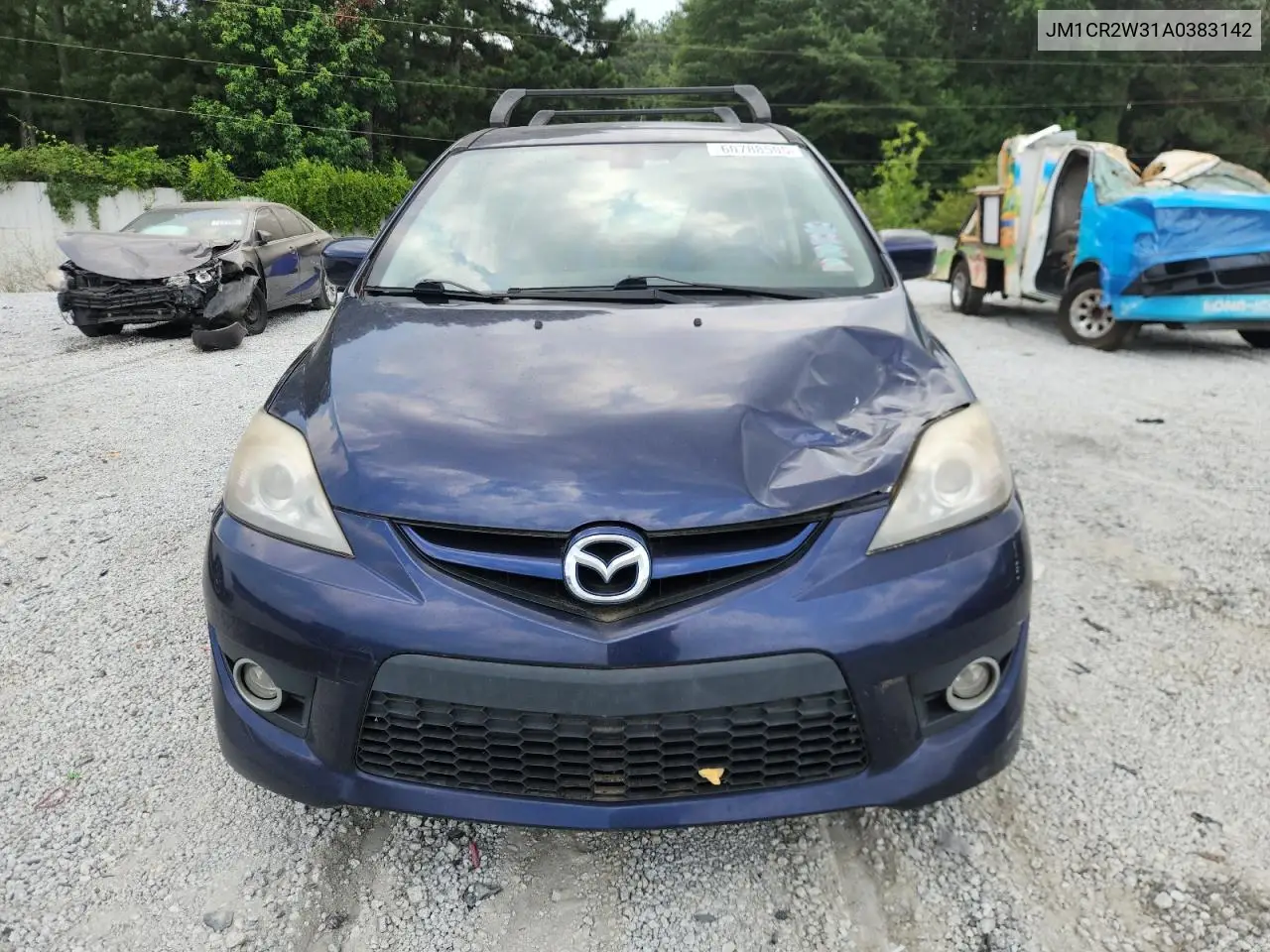 2010 Mazda 5 VIN: JM1CR2W31A0383142 Lot: 60788505