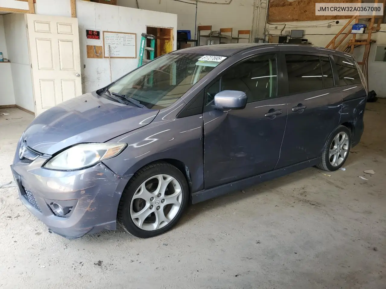 2010 Mazda 5 VIN: JM1CR2W32A0367080 Lot: 61727695