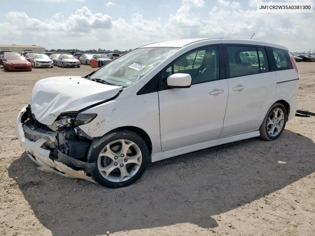 2010 Mazda 5 VIN: JM1CR2W35A0381300 Lot: 61873705