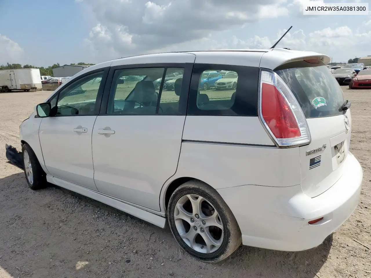 2010 Mazda 5 VIN: JM1CR2W35A0381300 Lot: 61873705