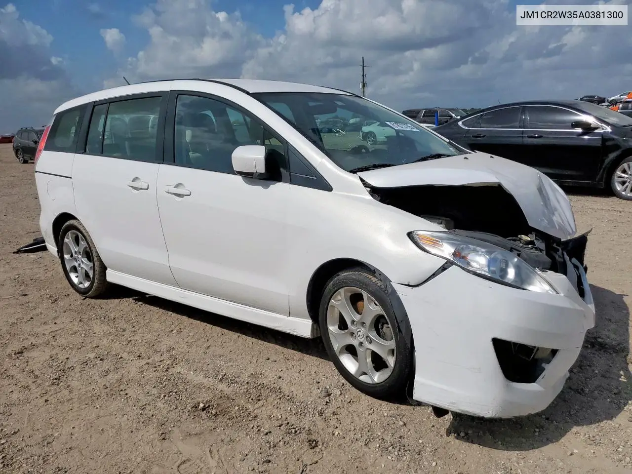 2010 Mazda 5 VIN: JM1CR2W35A0381300 Lot: 61873705