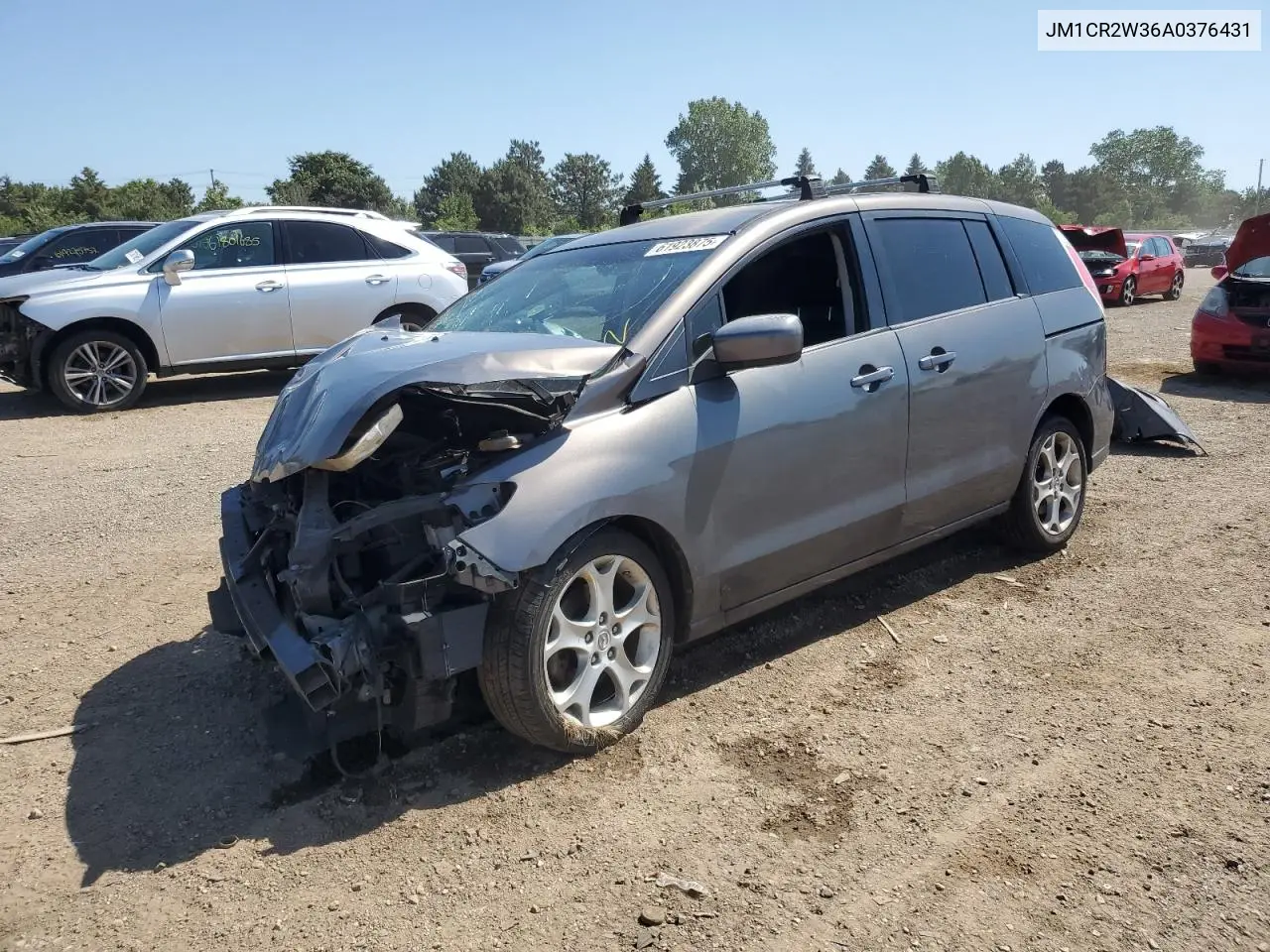 2010 Mazda 5 VIN: JM1CR2W36A0376431 Lot: 61923875