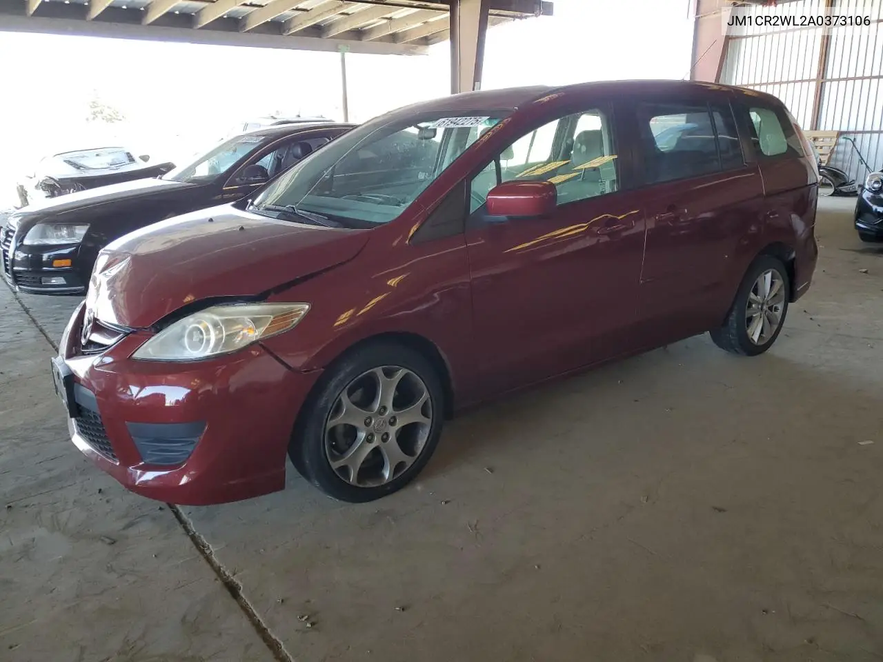 2010 Mazda 5 VIN: JM1CR2WL2A0373106 Lot: 61942275