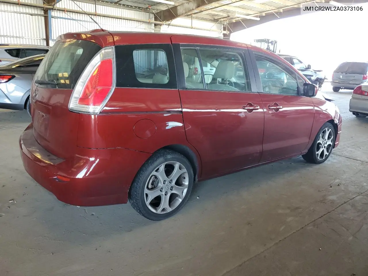 2010 Mazda 5 VIN: JM1CR2WL2A0373106 Lot: 61942275