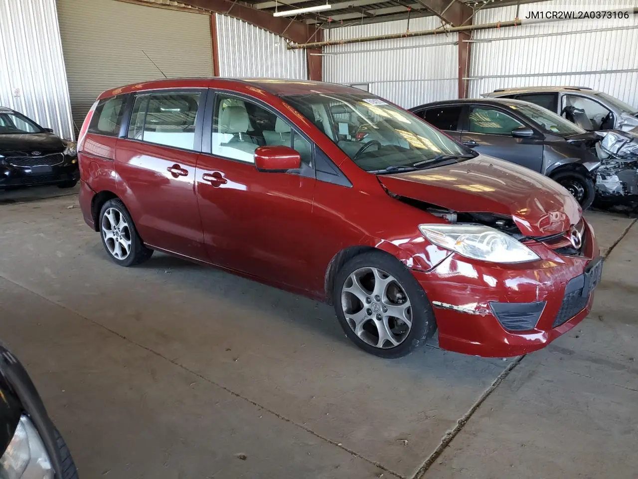 2010 Mazda 5 VIN: JM1CR2WL2A0373106 Lot: 61942275