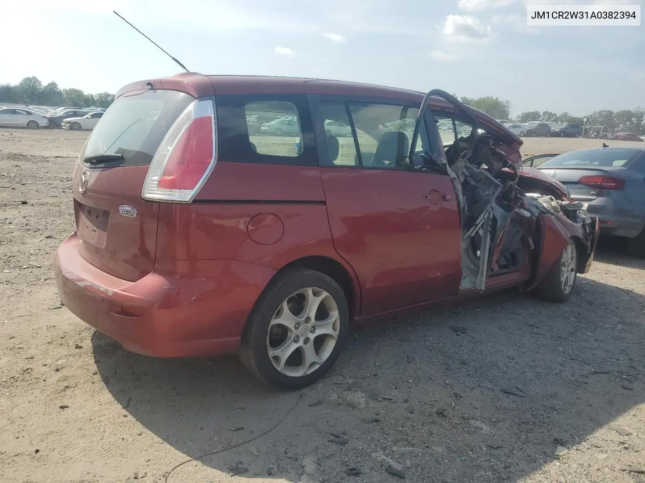 2010 Mazda 5 VIN: JM1CR2W31A0382394 Lot: 62064845
