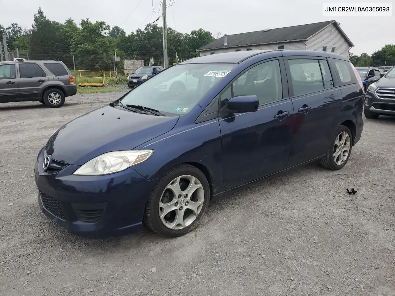 2010 Mazda 5 VIN: JM1CR2WL0A0365098 Lot: 62089975