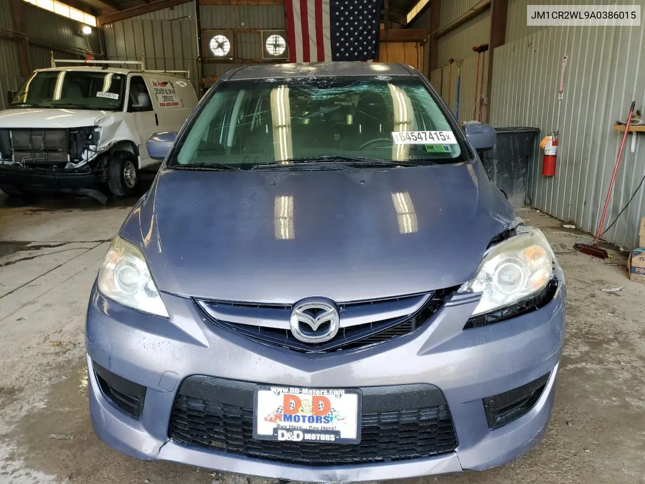2010 Mazda 5 VIN: JM1CR2WL9A0386015 Lot: 64547415