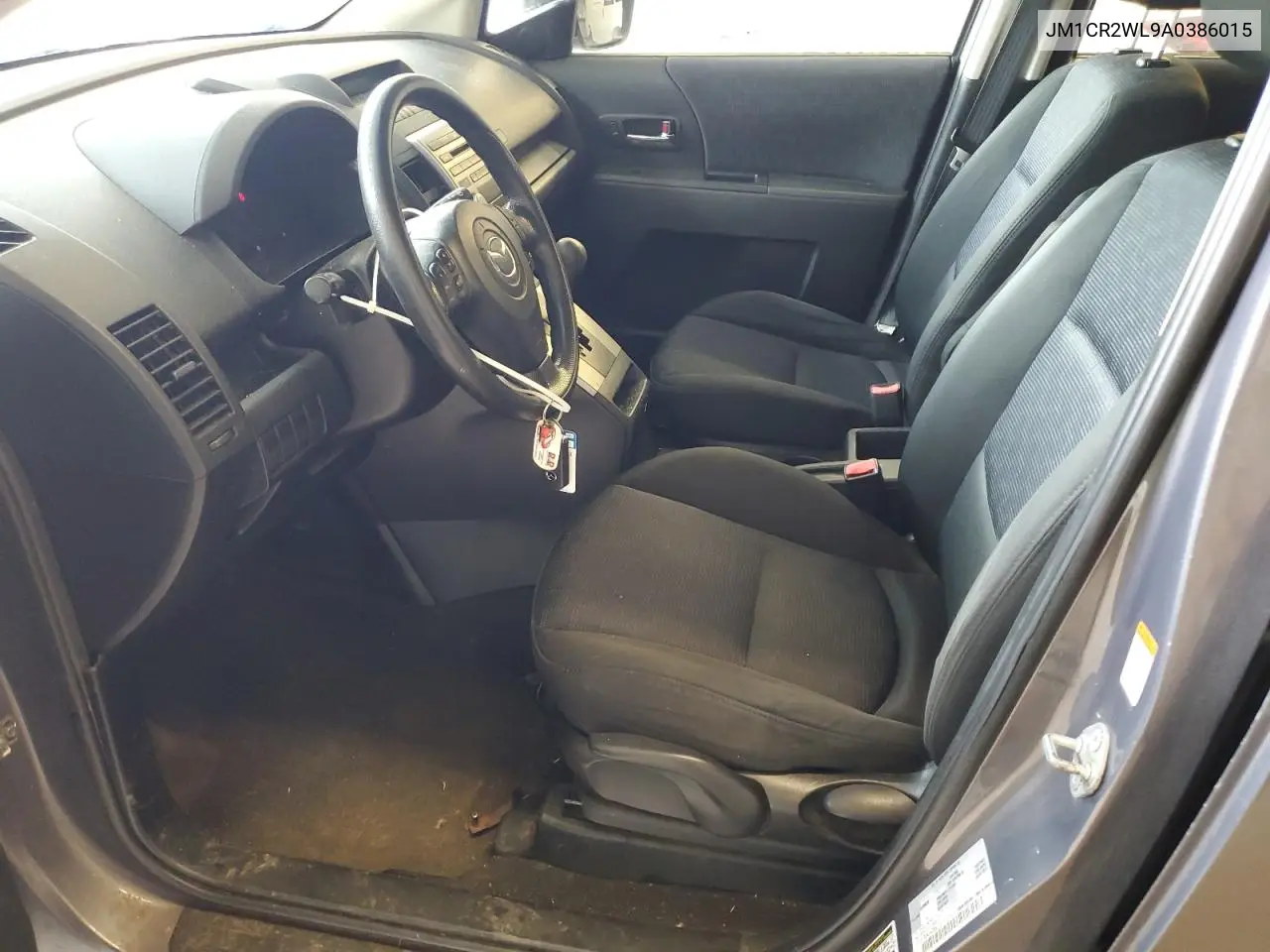 2010 Mazda 5 VIN: JM1CR2WL9A0386015 Lot: 64547415