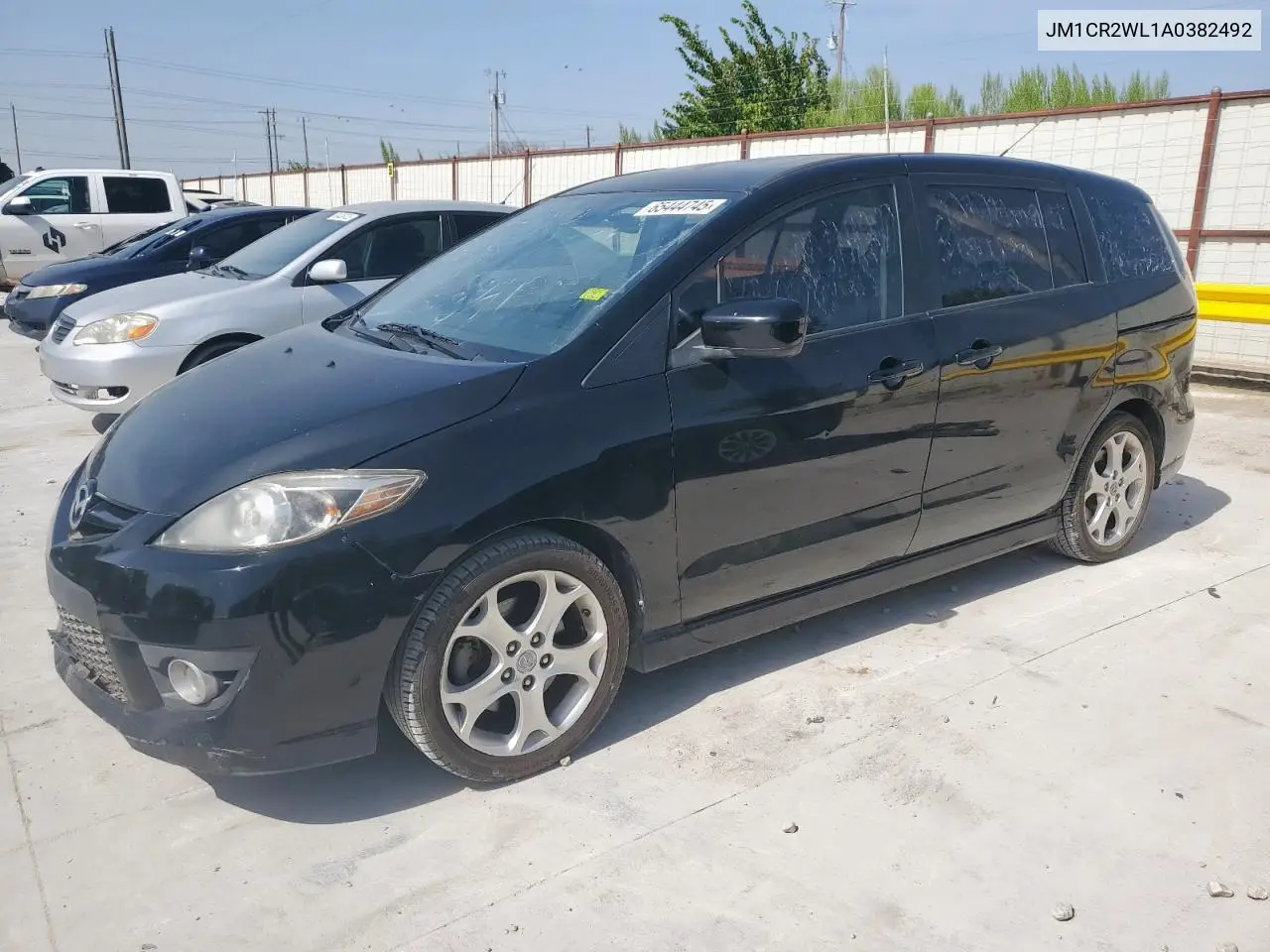 2010 Mazda 5 VIN: JM1CR2WL1A0382492 Lot: 65444745