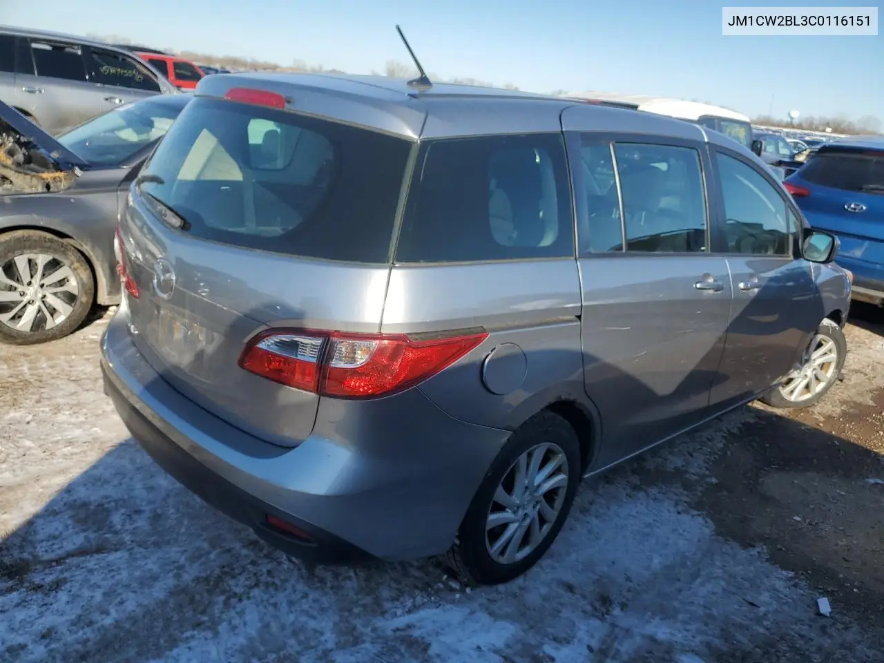 2012 Mazda 5 VIN: JM1CW2BL3C0116151 Lot: 46128925