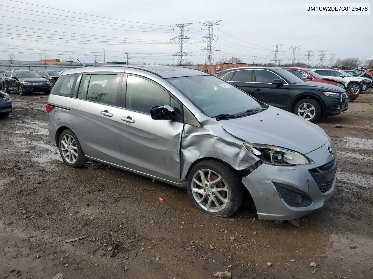 2012 Mazda 5 VIN: JM1CW2DL7C0125478 Lot: 50071135