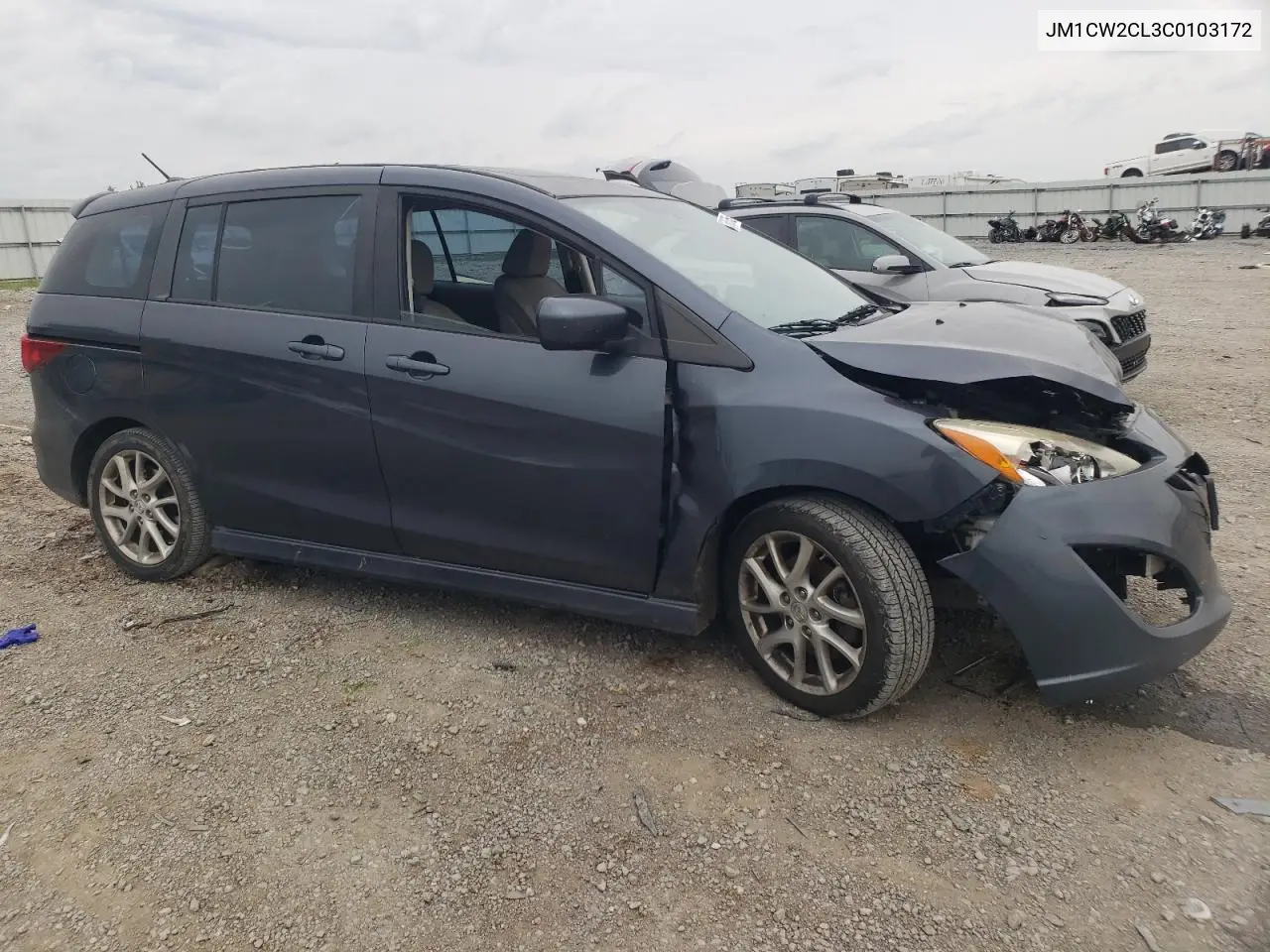 2012 Mazda 5 VIN: JM1CW2CL3C0103172 Lot: 55606565