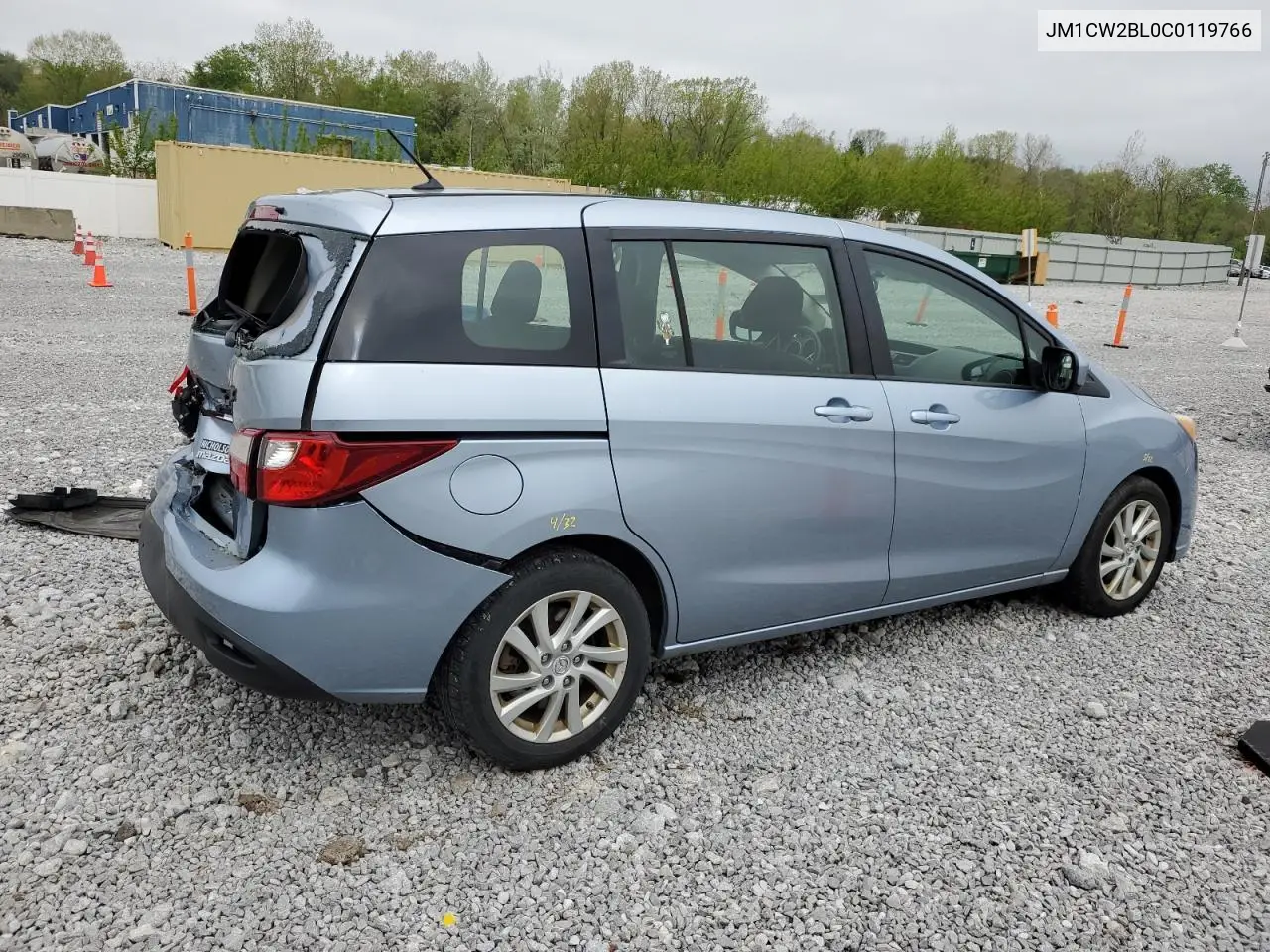 2012 Mazda 5 VIN: JM1CW2BL0C0119766 Lot: 56065995